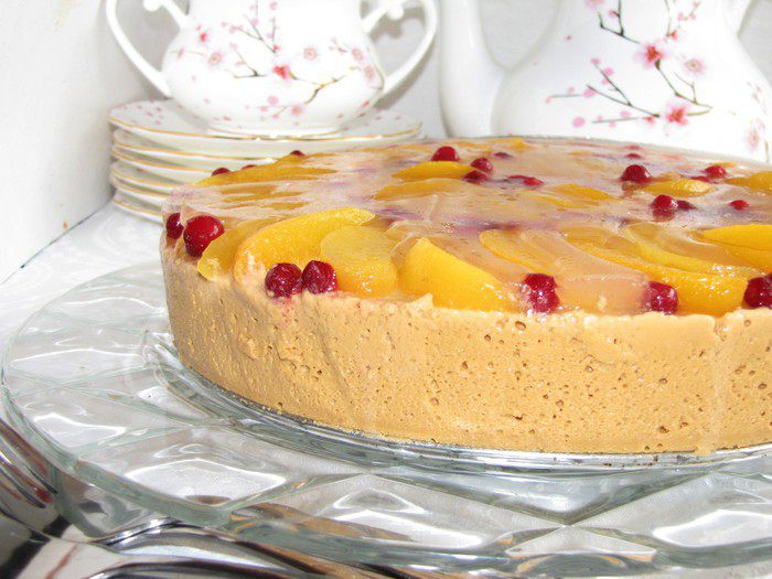 Торт "Карамельная птичка"