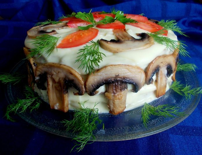 Закусочный торт "Для мужчин и не только"