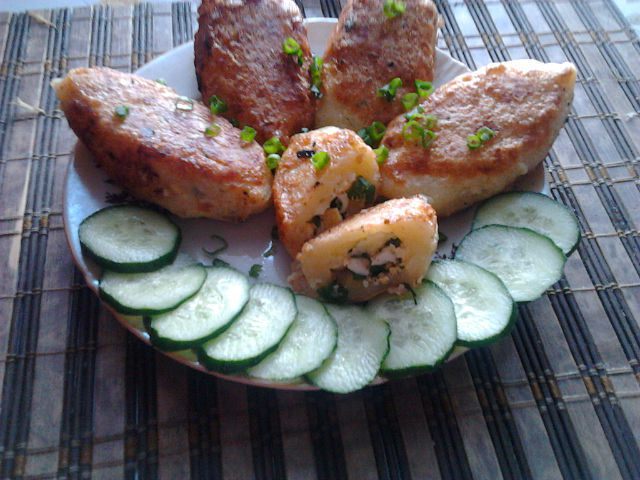 Зразы картофельные