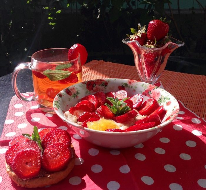 Завтрак "Клубничное настроение"