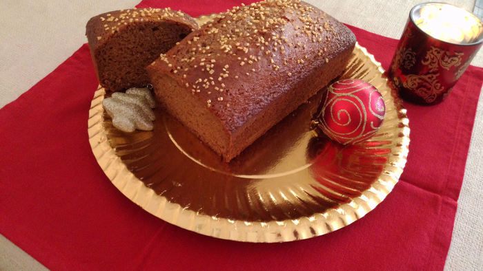 Рождественский пряный хлеб (pain d'épice)