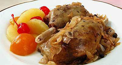 Утка под соусом"Ароматная"