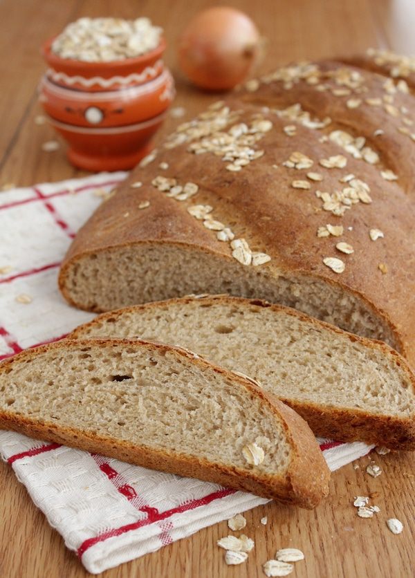  Хлеб с овсяными хлопьями