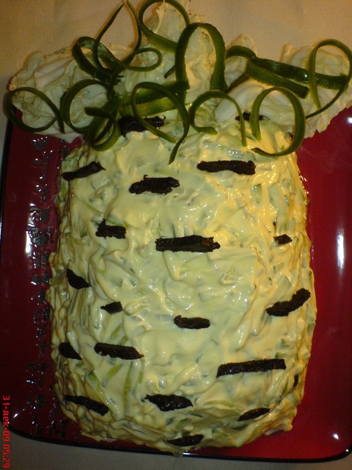 салат "Белая берёза"