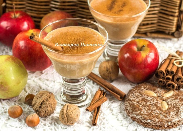 Смузи "Яблочный пирог"