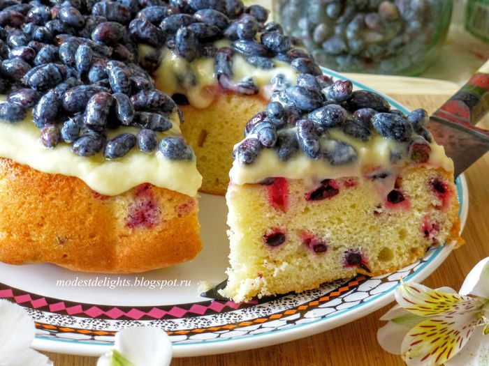 Летний ягодный пирог