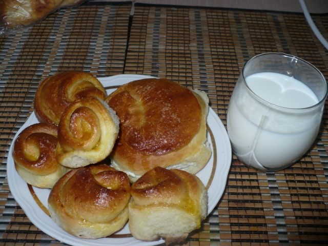 Булочки с тыквой и корицей