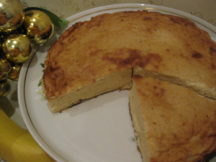 Банановый чизкейк