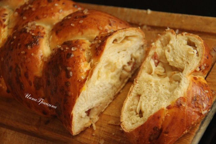 Итальянская соленая коса ("Treccia salata")