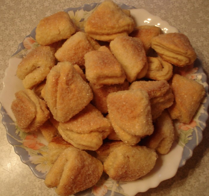 Конвертики из творога