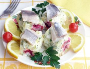 Селедка в "жилетке"