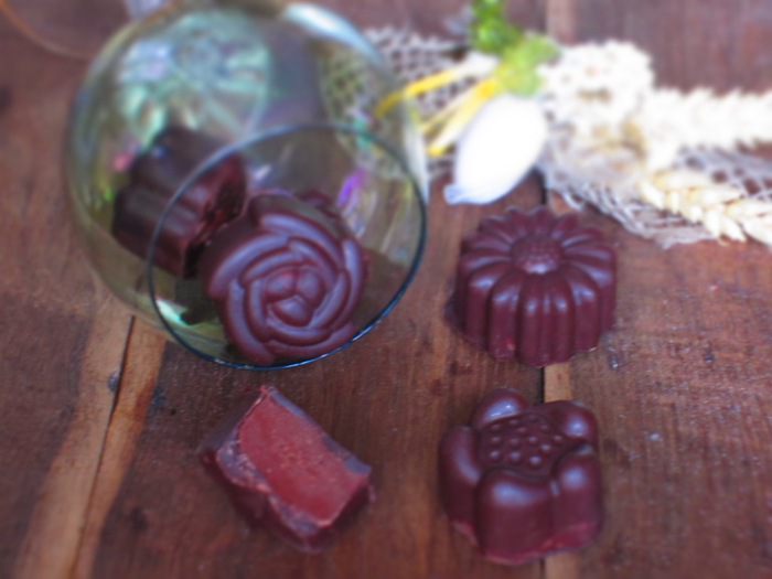 Шоколадные конфеты с кофейной начинкой