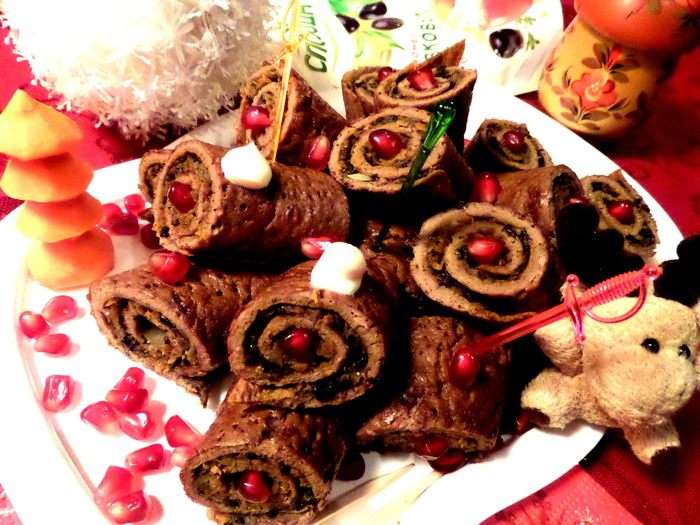 Рулетики из печени