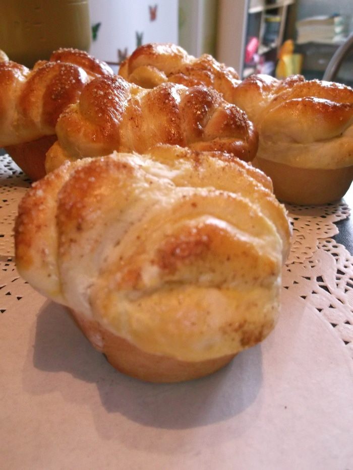 Дрожжевые коричные булочки