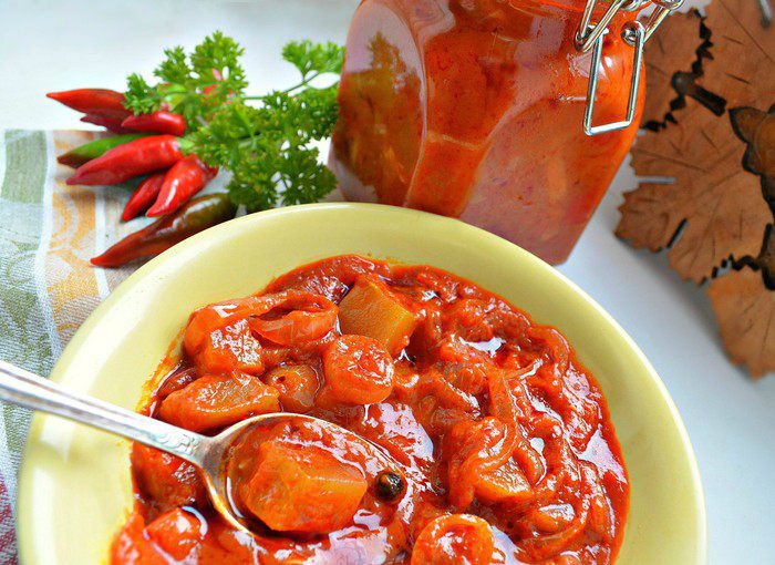 Лечо из кабачков