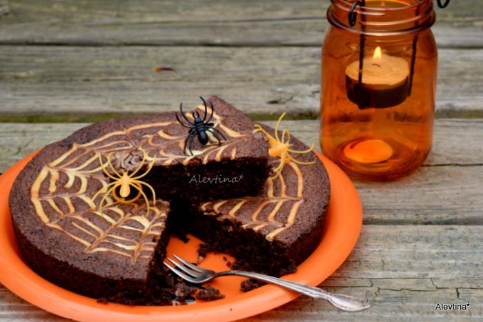 Миндальный брауни праздничный