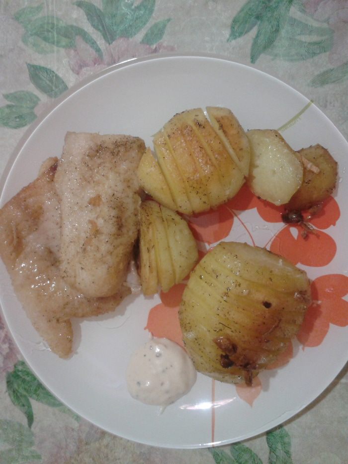 Очень вкусный и ароматный картофель