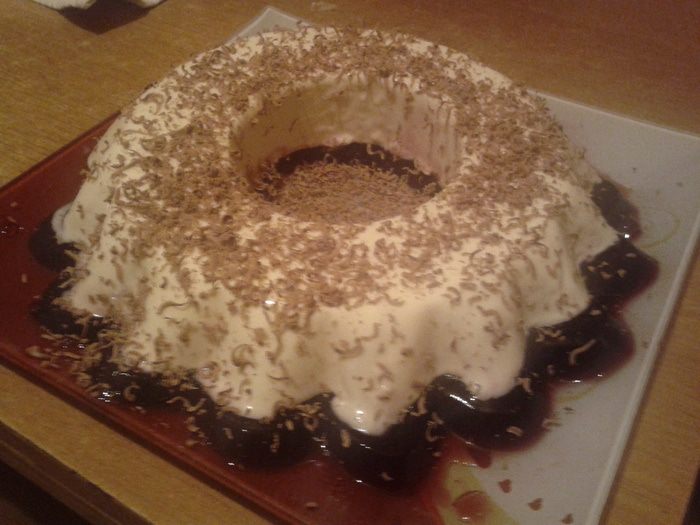 Молочно-фруктовый десерт