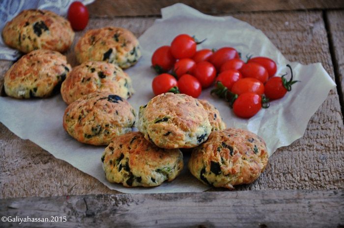 Шпинатные булочки