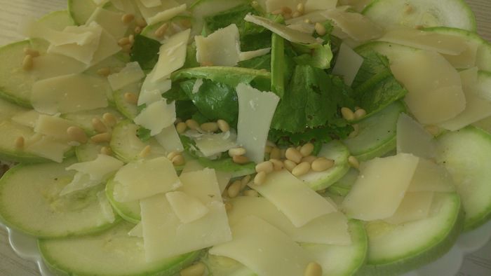 "Карпаччо" из кабачка