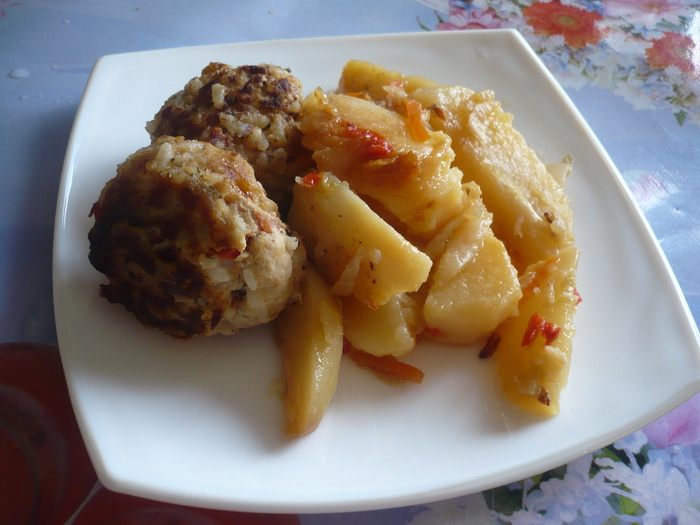 Тефтели особые"Весенние"