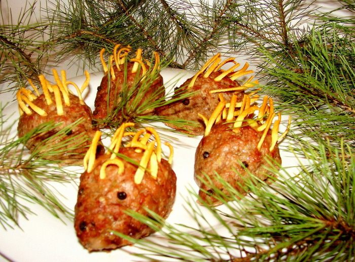 Ежики с сюрпризом