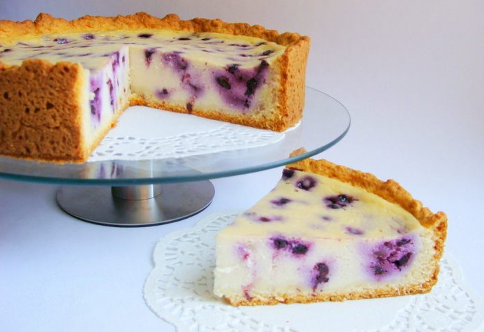 Сметанник с черникой