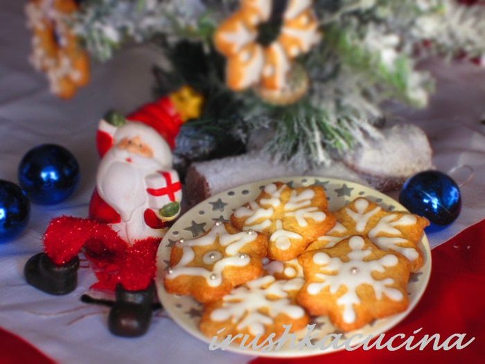 Рождественское пряничное печенье