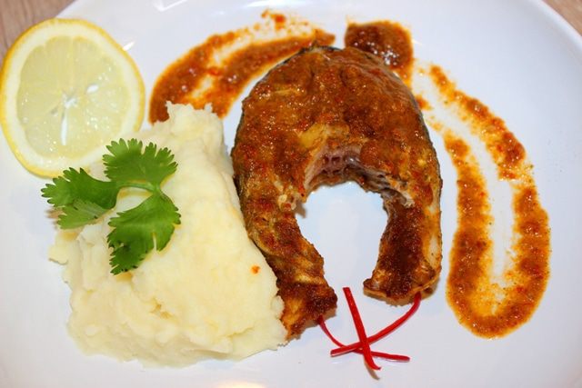 Треска в перечном соусе