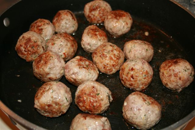 Фрикадельки"Лайм"