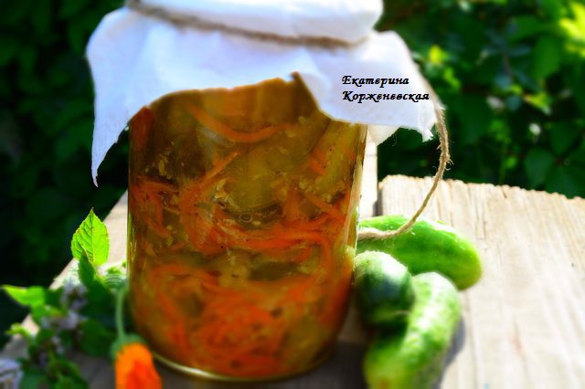 Огурцы по-корейски