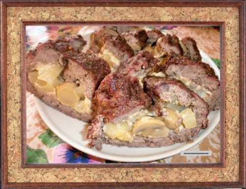 Мясной рулет "К празднику"