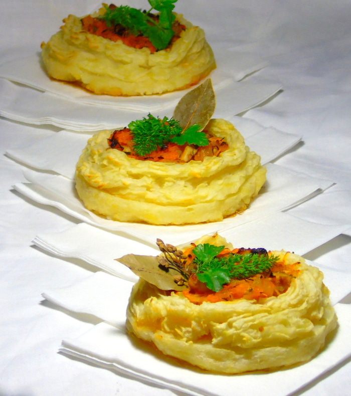 Пряная закуска с жареной малосольной сельдью 