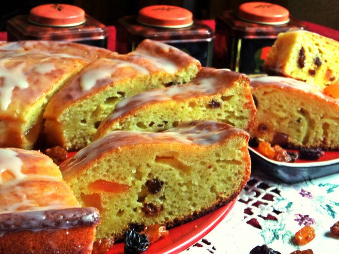 Творожный "манник" со сгущёнкой