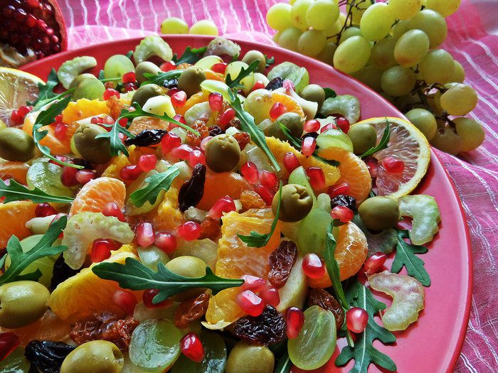 Салат "Сочное раздолье"