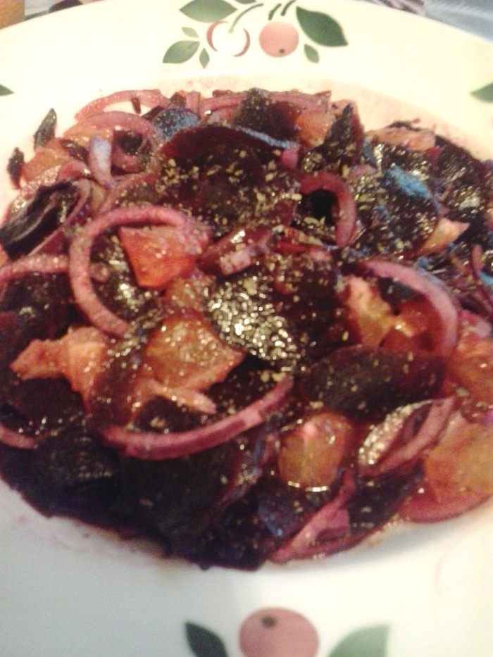 Салат "Апельсиновый"