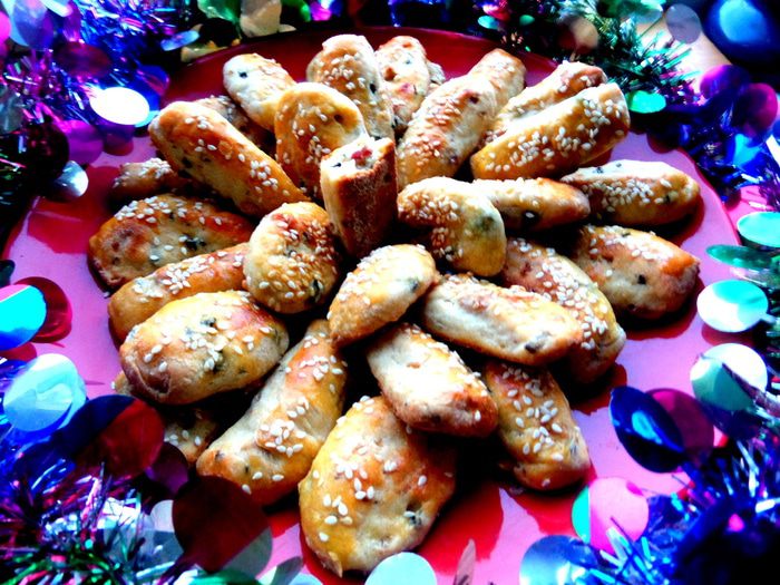 Пирожки на сырном тесте