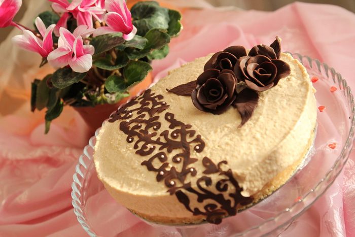 Карамельно-ананасовый торт