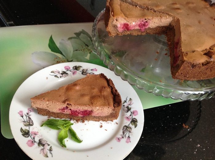 Чизкейк "Шоколадная вишенка"