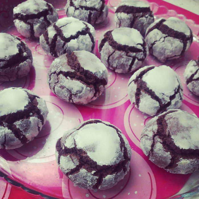 Шоколадные пряники с мятой