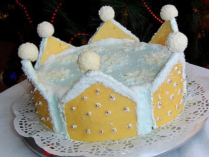 Торт "Снежная королева"