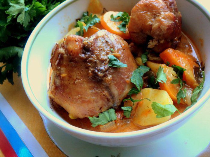 Жаркое из зайца или кролика