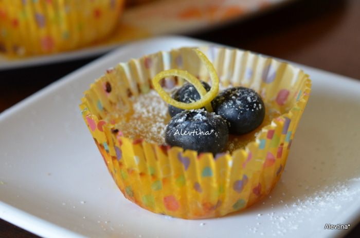 Мини лимонный тарт