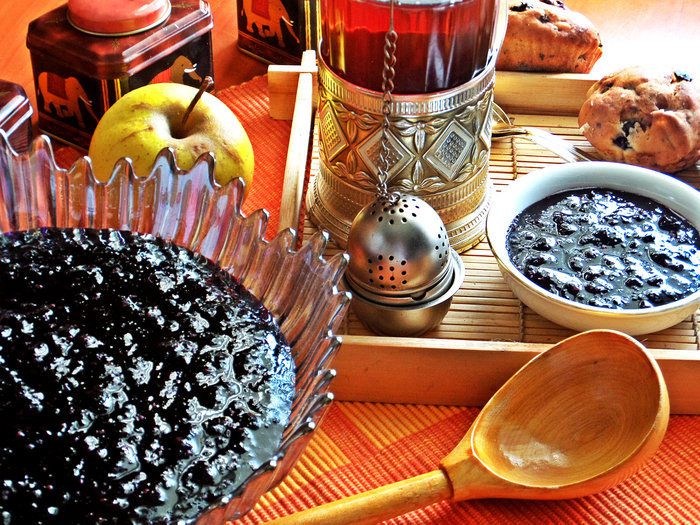 Смородина, перетёртая с курагой