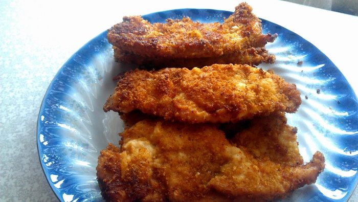 Куриная грудка в кляре