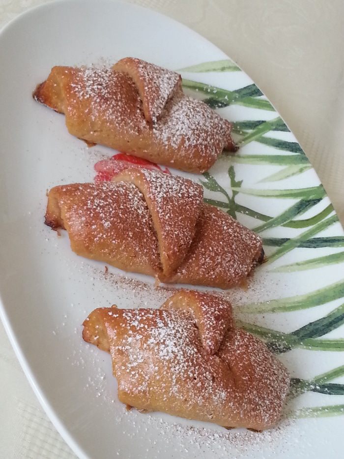 Творожные круассаны "лайт"