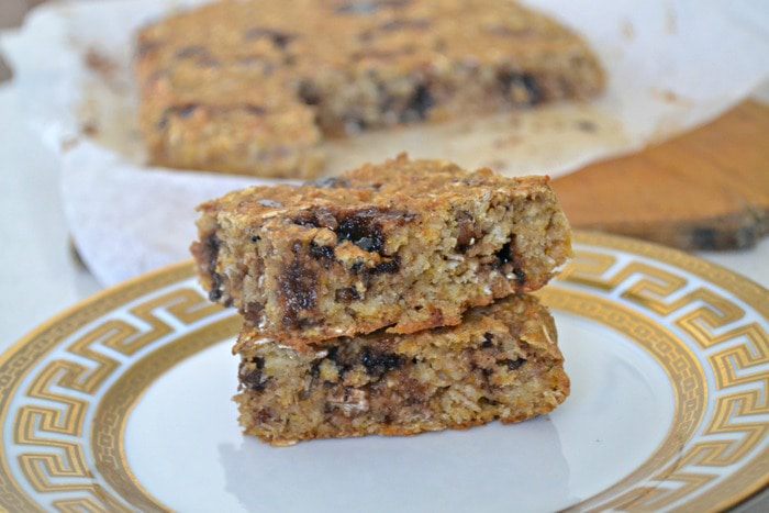 Овсяный пирог с тыквой