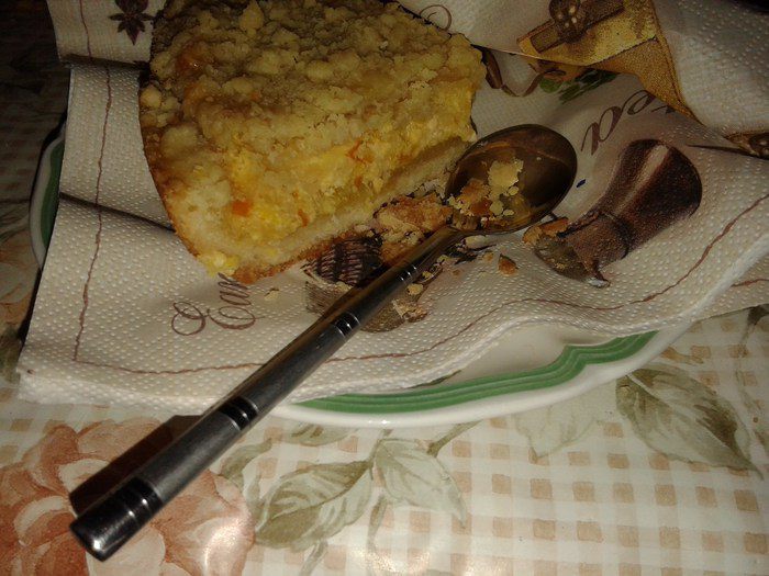 Творожник с цитрусовой начинкой