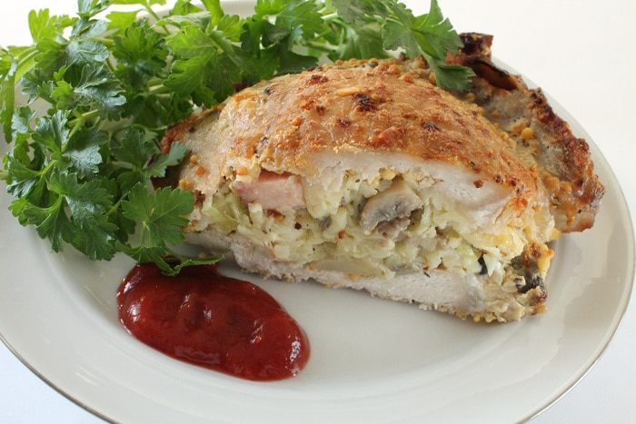 Фаршированная отбивная