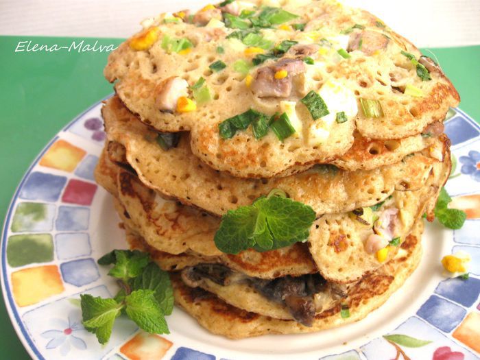 Блины с припеком